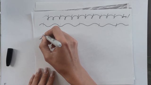 Нейрографика. Упражнение 1. Как рисовать нейрографическую линию. смотреть онлайн