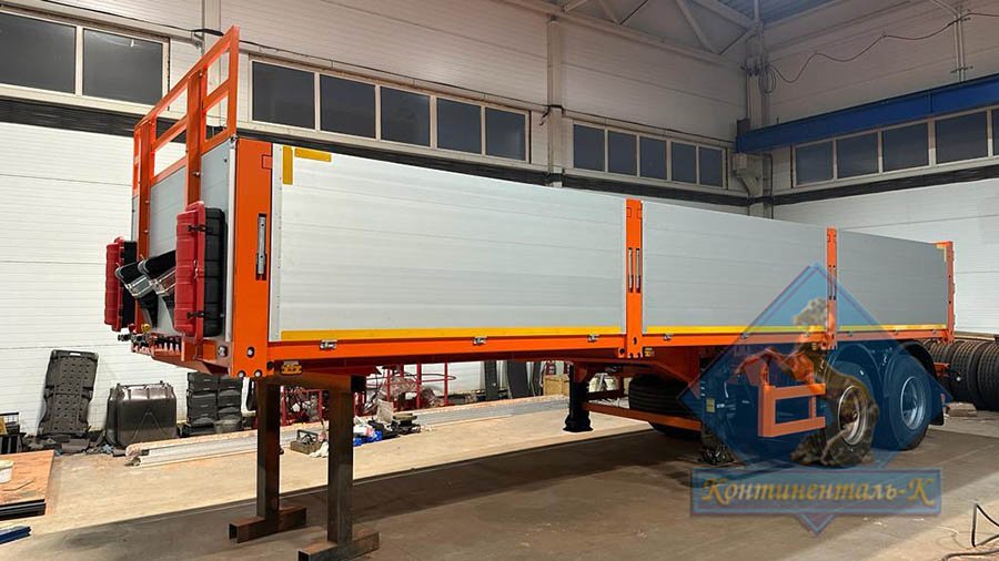 Бортовой полуприцеп опасный груз смотреть онлайн