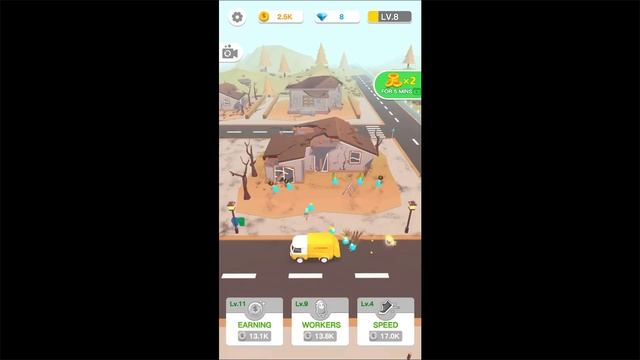 Idle Garbage Recycle Tycoon (Gameplay Android) смотреть онлайн