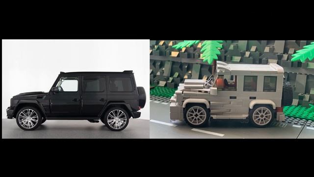 Lego Mercedes-Benz AMG G-class  Brabus 850  MOC #18