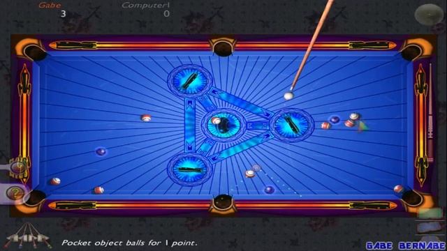3D Ultra Cool Pool - Rocket Ball (Standard Table) Gameplay смотреть онлайн