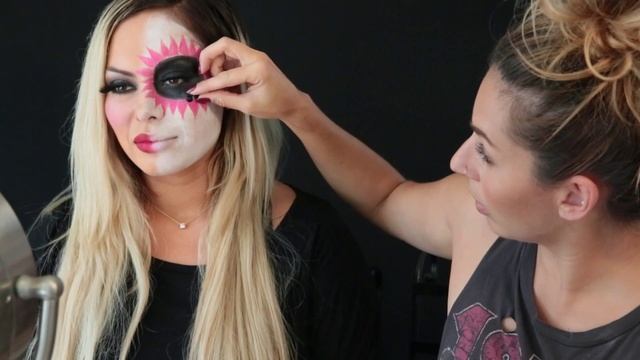 DAY OF THE DEAD/ DIA DE LOS MUERTOS TUTORIAL !!! смотреть онлайн