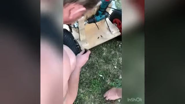 Картинг для сына своими руками. Hand made electric go kart смотреть онлайн