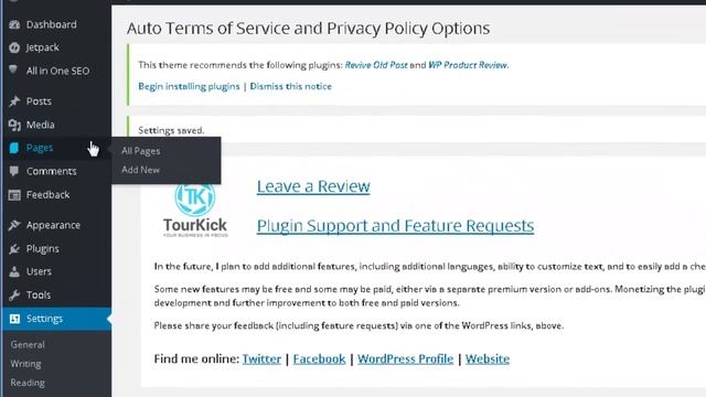 How to Add Privacy Policy to WordPress? - Easy Plugin! смотреть онлайн
