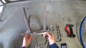 Стенд для сборки/правки колес из чермета. Wheel Truing stand DIY
