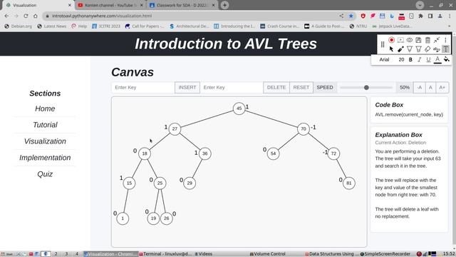 AVL Tree : 3. Menghapus node смотреть онлайн