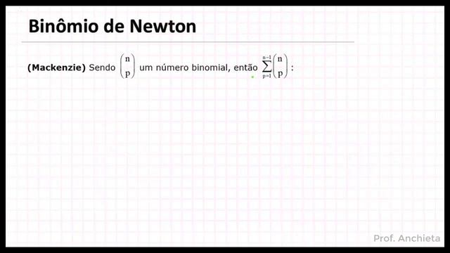 Aulas #15 #16 // EsPCEx // 20-05-20 // Binômio de Newton смотреть онлайн