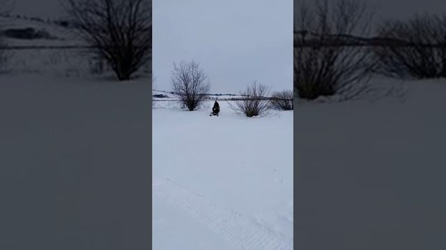 По катушки на снегоходах