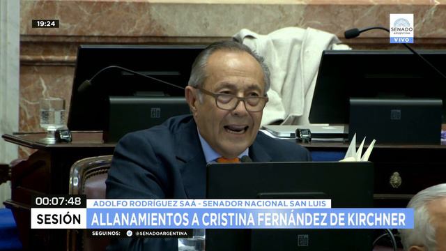 SENADOR ADOLFO RODRÍGUEZ SAÁ - SESIÓN 22-08-18 смотреть онлайн