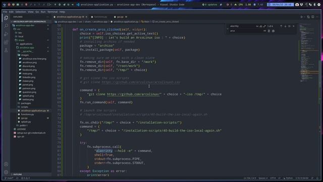 ArcoLinux : 3492 ArcoLinux App 25 - back-end - how to create an ArcoLinux iso 1 смотреть онлайн