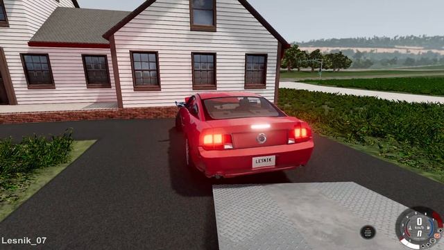 BOUGHT A USED BROKEN FORD MUSTANG GT - BeamNG.drive смотреть онлайн