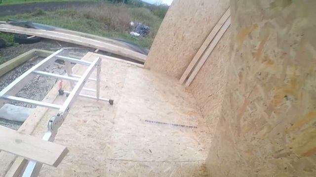 Возведение стен из СИП панелей. Бытовка своими руками. Часть#3 смотреть онлайн