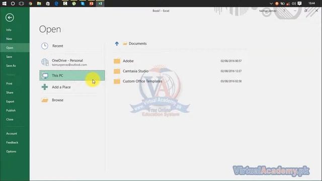 File Menu In Microsoft Excel | Microsoft Excel Complete Tutorials. 05 смотреть онлайн