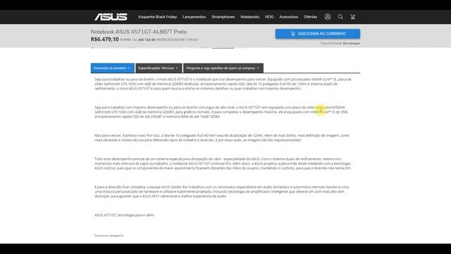 Notebook Gamer Asus смотреть онлайн
