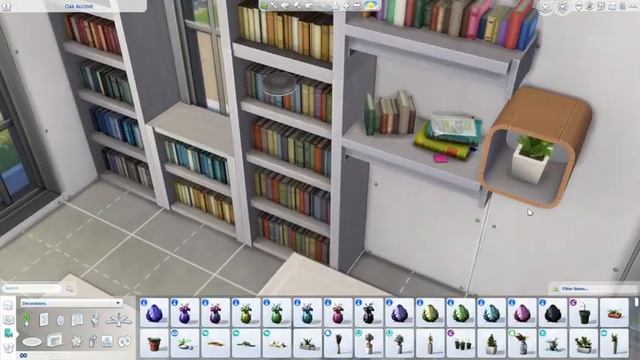 The Sims 4 Spooky season: Come and Build: A bookstore with a secret|No CC| Speedbuild смотреть онлайн