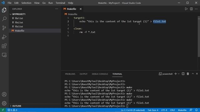Create a Simple Makefile and Run make Command смотреть онлайн