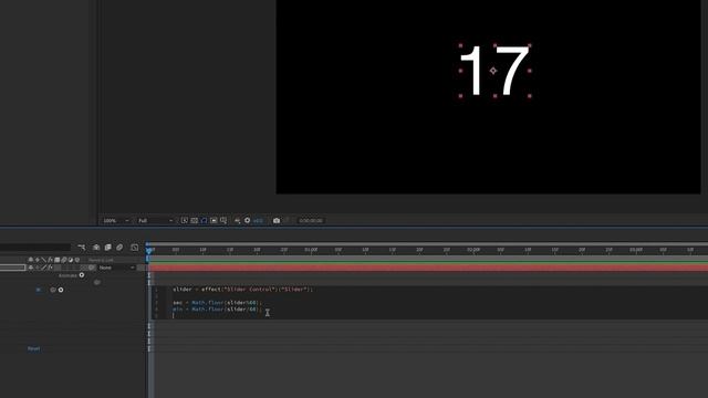 After Effects Tutorial - Creating a Countdown Timer Using Expressions смотреть онлайн