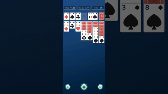 Solitaire Puzzle - Sort Card (by CUA STUDIO) - Klondike solitaire card game for Android - gameplay. смотреть онлайн