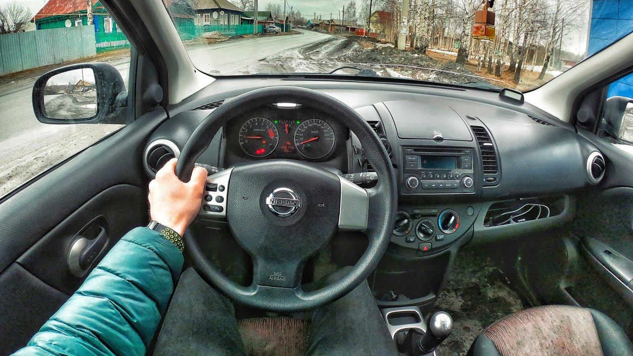2011 Nissan Note 1.4 MT - POV TEST DRIVE смотреть онлайн