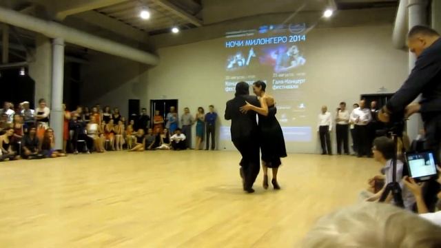Carlos Rodriguez y Brigita Urbietyte - Milonga querida - MNF 2014 смотреть онлайн