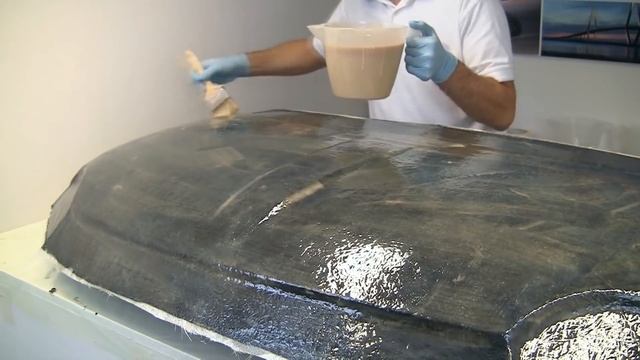 Как сделать карбоновый капот в вакууме? ЧАСТЬ 1/3 смотреть онлайн