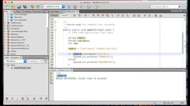 Ejercicios en JAVA | String - StartsWith - Inicia con.. | Ejercicio 29 смотреть онлайн