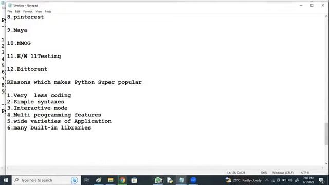 PYTHON tutorials by Mr. Vijay Sir смотреть онлайн
