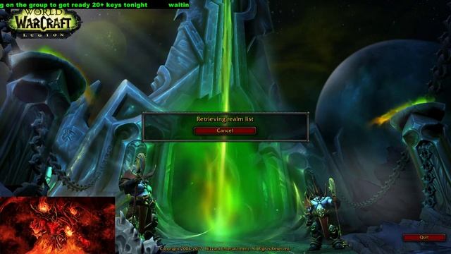 Mythic +20 Halls of Valor, Affliction Warlock PoV смотреть онлайн