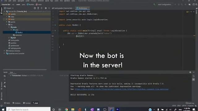 How to make a Discord Bot in Java смотреть онлайн