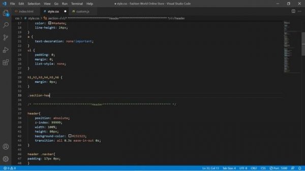 How to Make an Online Store Website Using HTML | CSS | JS | BOOTSTRAP | Multi Page Website | Part-