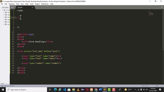 Php form handling | How to learn Php tutorial for beginners in hindi / urdu смотреть онлайн