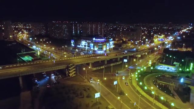 Торговый центр Карнавал с высоты птичьего полёта. смотреть онлайн