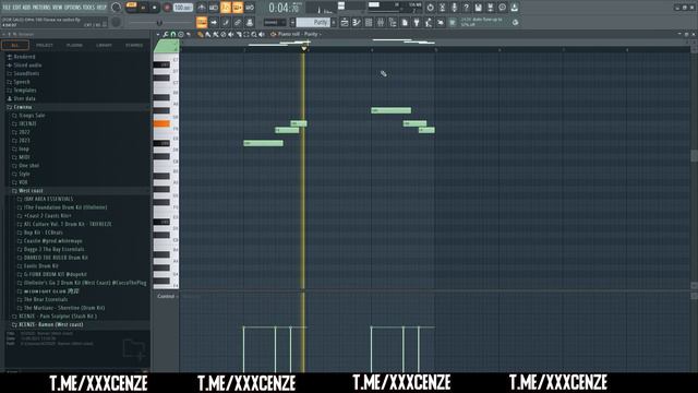 Как написать Weast Coast бит в стиле Friendly thug 52 ngg,Shoreline в fl studio(+West cost Drum kit смотреть онлайн