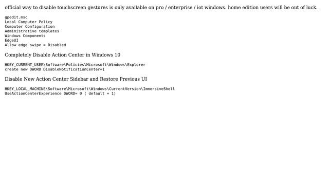 How to disable windows 10 touchscreen gestures? (3 Solutions!!) смотреть онлайн