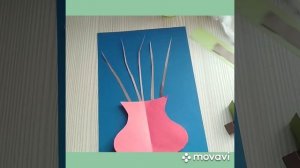 Вербное Воскресенье. Детям о празднике. Аппликация "Ваза с вербами".