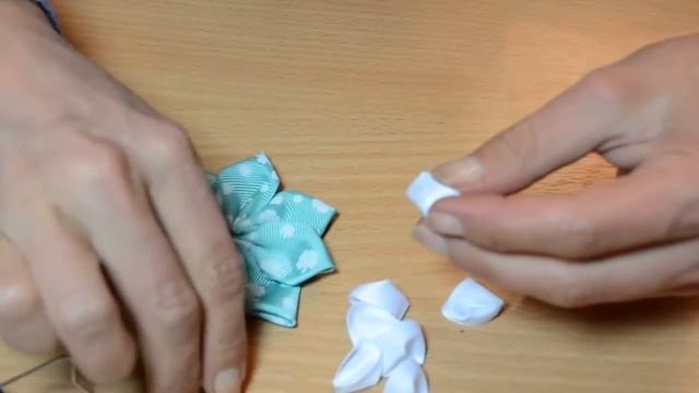 21) Цветок лотоса канзаши. Видео МК. смотреть онлайн