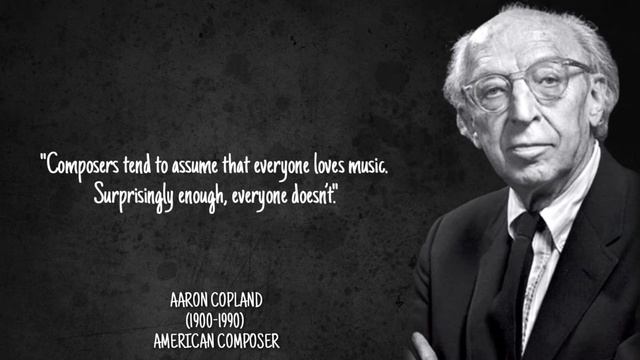 Inspiring Quotes By AARON COPLAND That Will Tug At Your Heartstrings смотреть онлайн