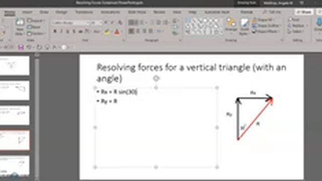 Screencast Resolving angular forces with angles along Yaxis смотреть онлайн