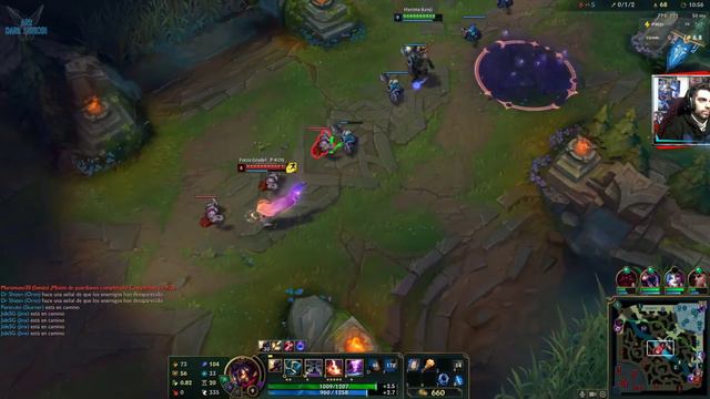 League of Legends "Partida FLEX - Jugando MID Viktor - Nuevos Objetos Míticos" [LOL] смотреть онлайн