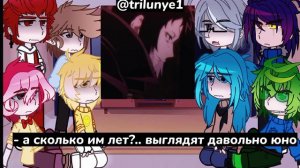 реакция 13 карт на бсд (бродячих псов) куникида и дазай 😻