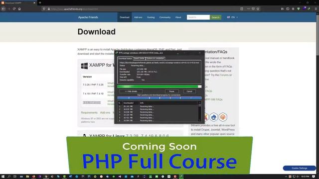 download and install xampp latest with PHP 8 смотреть онлайн