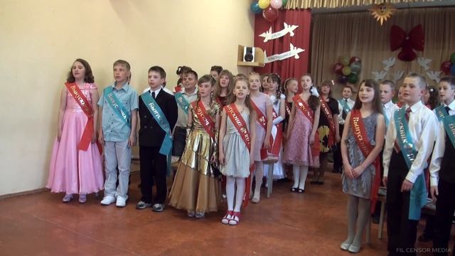 Грустная прощальная песня - выпускной 4 класс (2012) смотреть онлайн