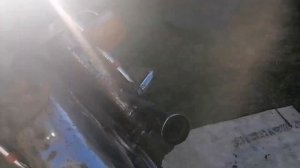 Собрал заднее колесо на мопеде Альфа