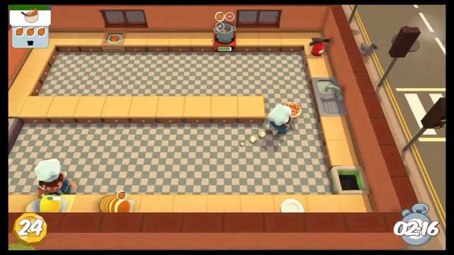 O Início de Overcooked PS4 смотреть онлайн