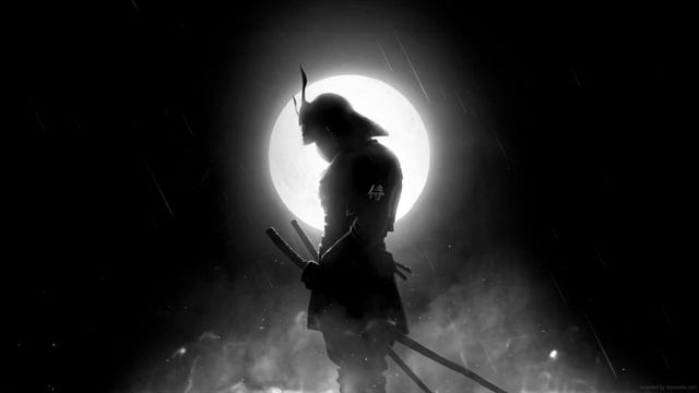 Live Wallpaper Anime HD/4K - Samurai Moonlight