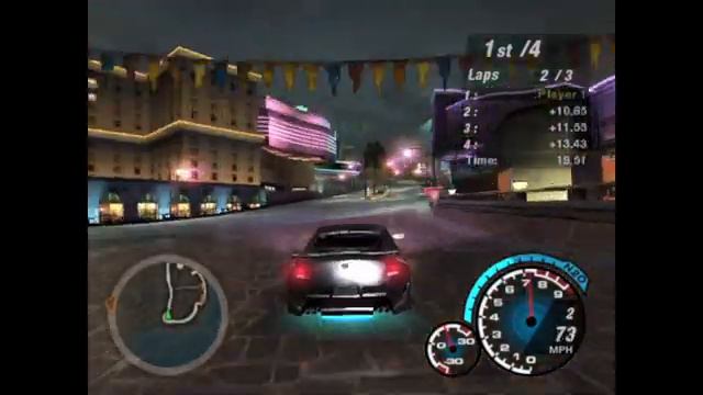 NFS underground 2 | best route map | 3 opponents | my car 350z rock all time смотреть онлайн