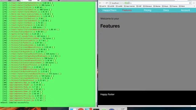 reactjs w/ react-router dashboard смотреть онлайн