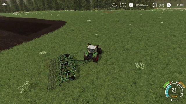 FS19 Rags2Riches No Mans Land #32 - Planting Wheat To Start The Year смотреть онлайн