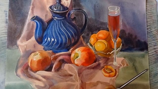 Восточный мотив. Акварель. Watercolor. смотреть онлайн