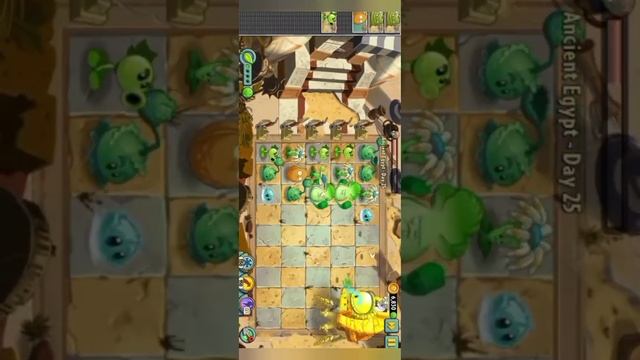 Plants vs Zombies 2 in game plants vs robot zombie battle gameplay video смотреть онлайн